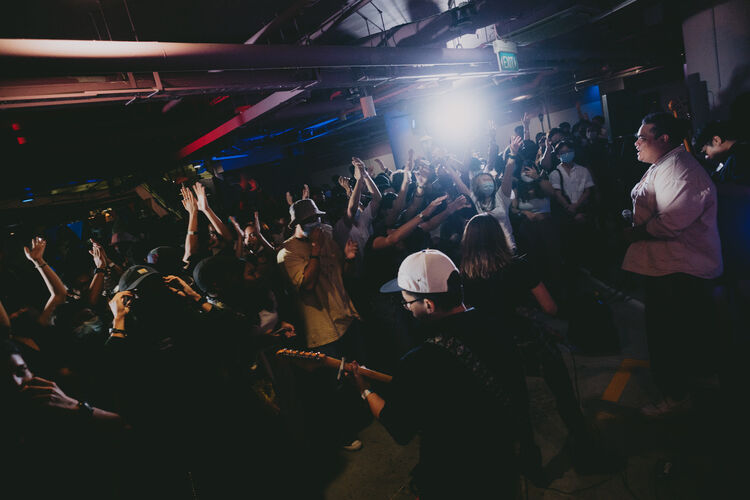 Mosh pits, crowd surfers, and roaring shouts – live music's home